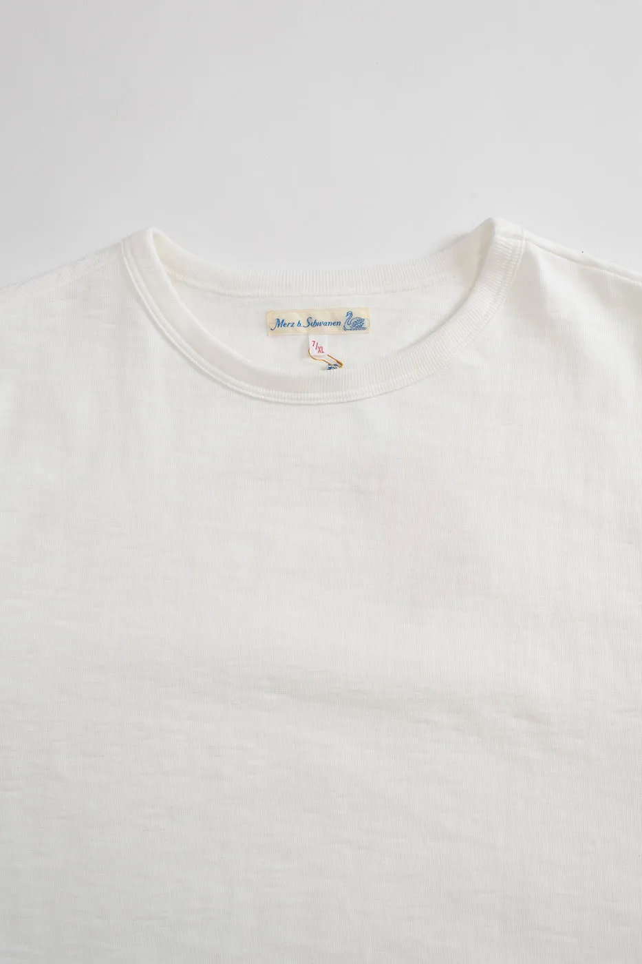 2S14.01 - 13.4oz Loopwheeled Heavy T-Shirt Relaxed Fit - White