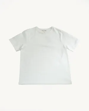 2S14.01 - 13.4oz Loopwheeled Heavy T-Shirt Relaxed Fit - White