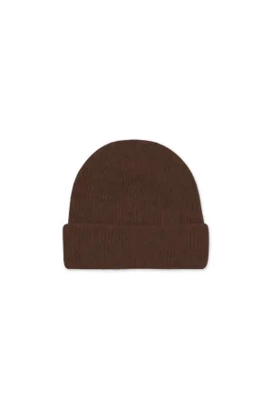 ATLAS BEANIE - AMERICANO - SILK/CASHMERE