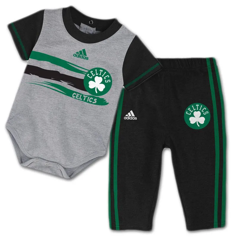 Baby Celtics Short Sleeved Creeper & Pants Outfit