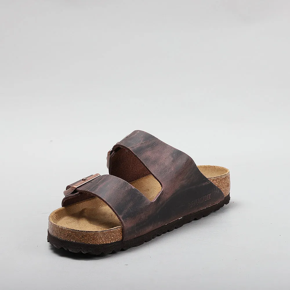 BIRKENSTOCK ARIZONA 52531 OILED HABANA LEATHER