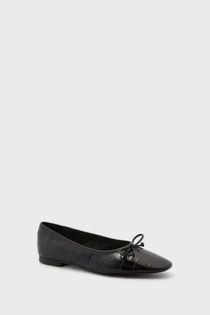 Black Arissa Flats