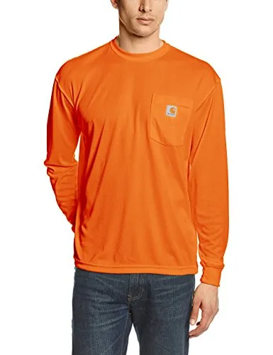 Carhartt 100494 Men's Force Color Enhanced Long-Sleeve T-Shirt