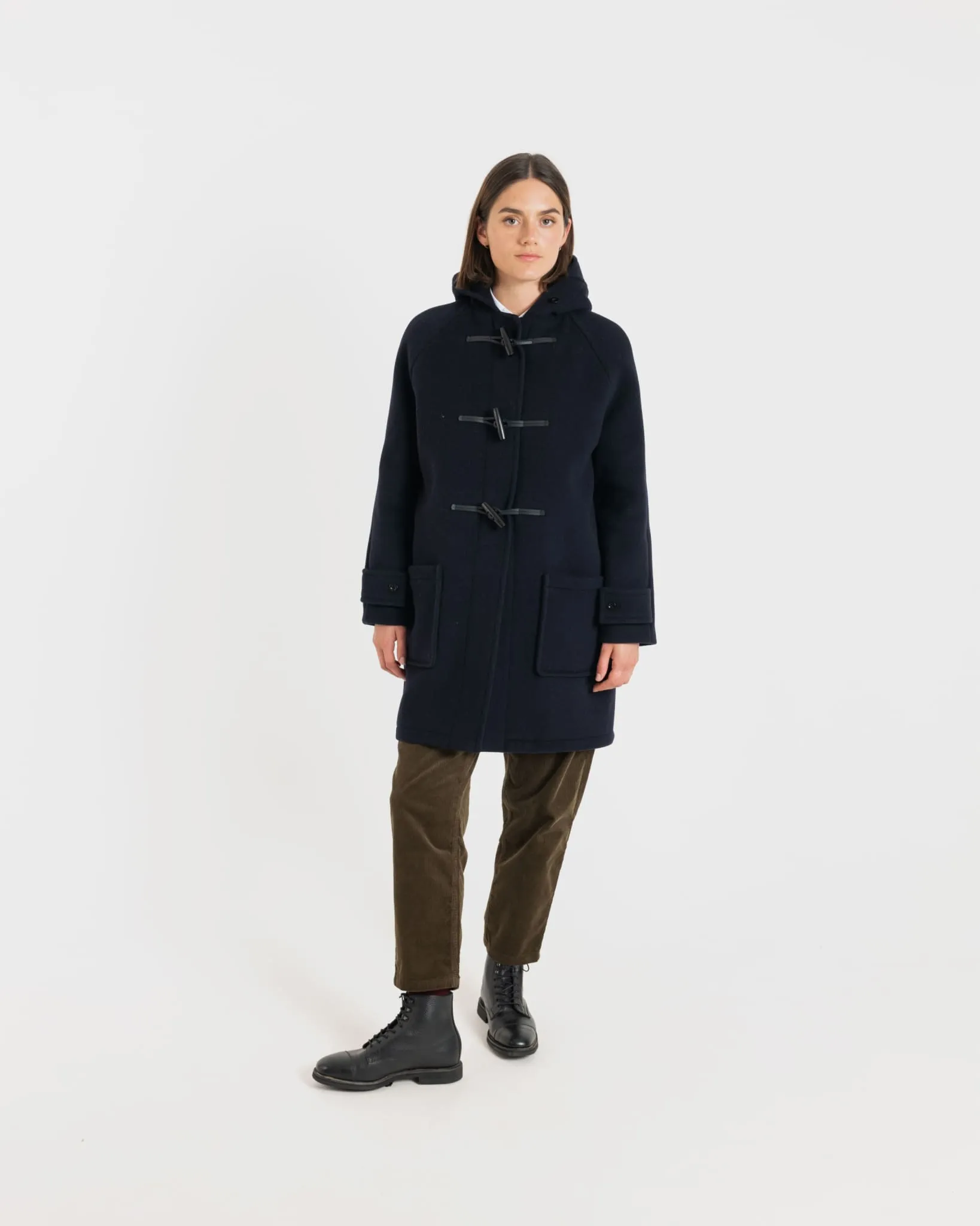 Eleanor Duffle Coat Navy