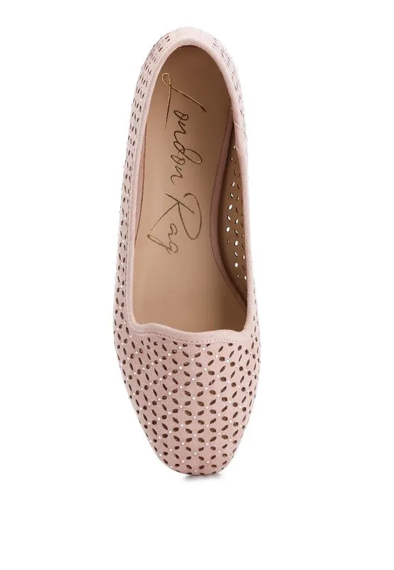 Gordon Perforated Ballerinas