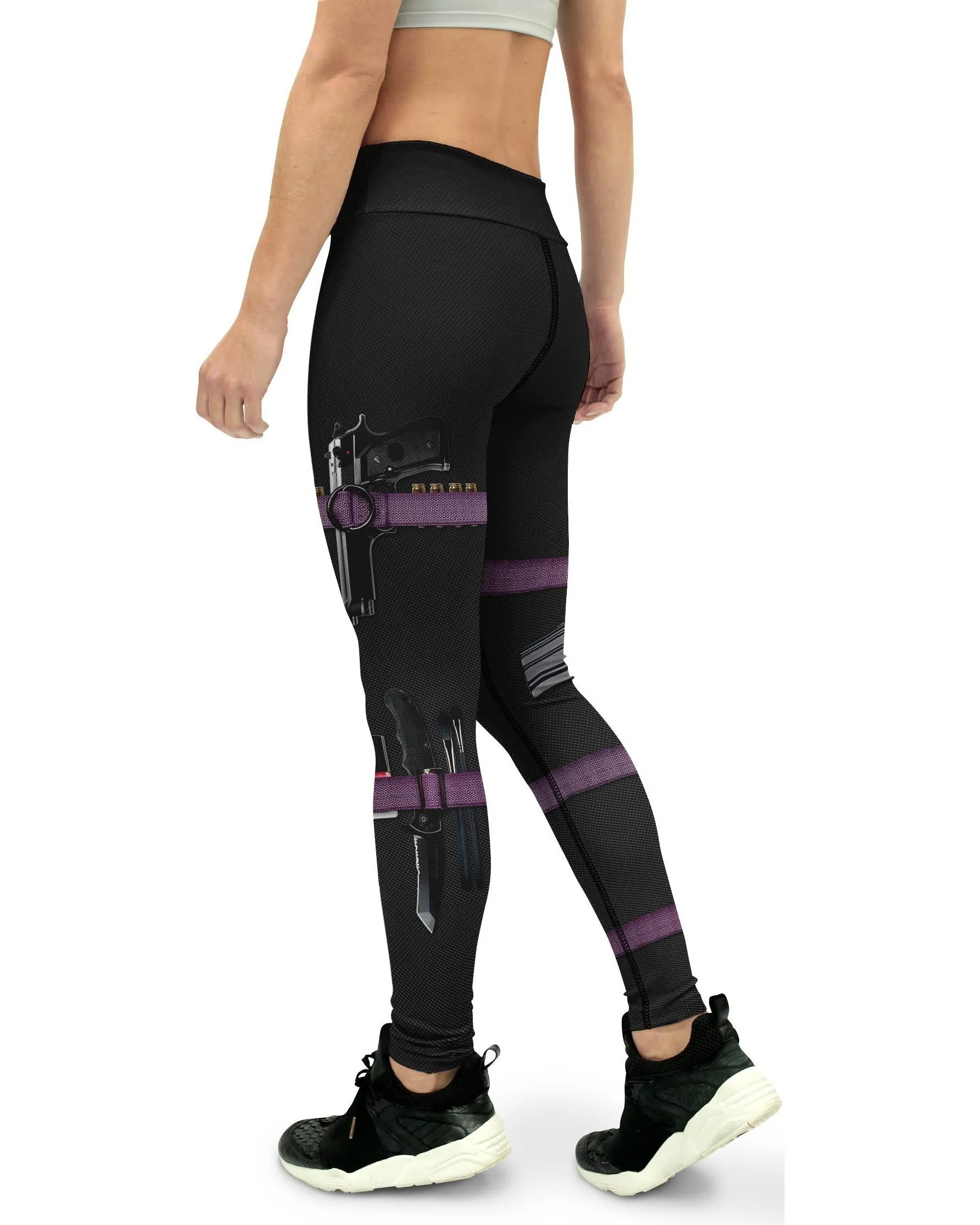 Guns & Make-up Carbon Yoga Pants