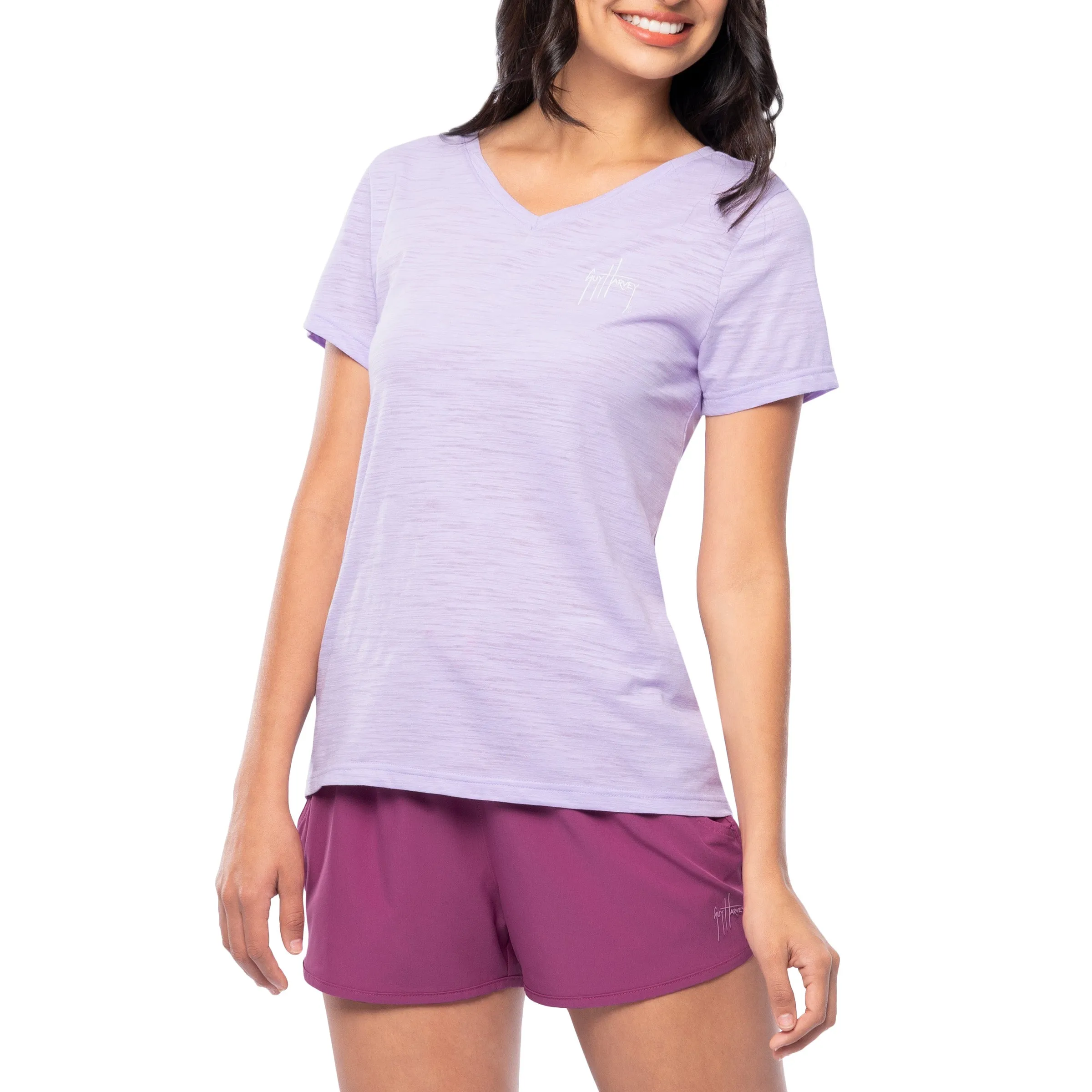 Ladies Good Vibes Relaxed V-Neck Top