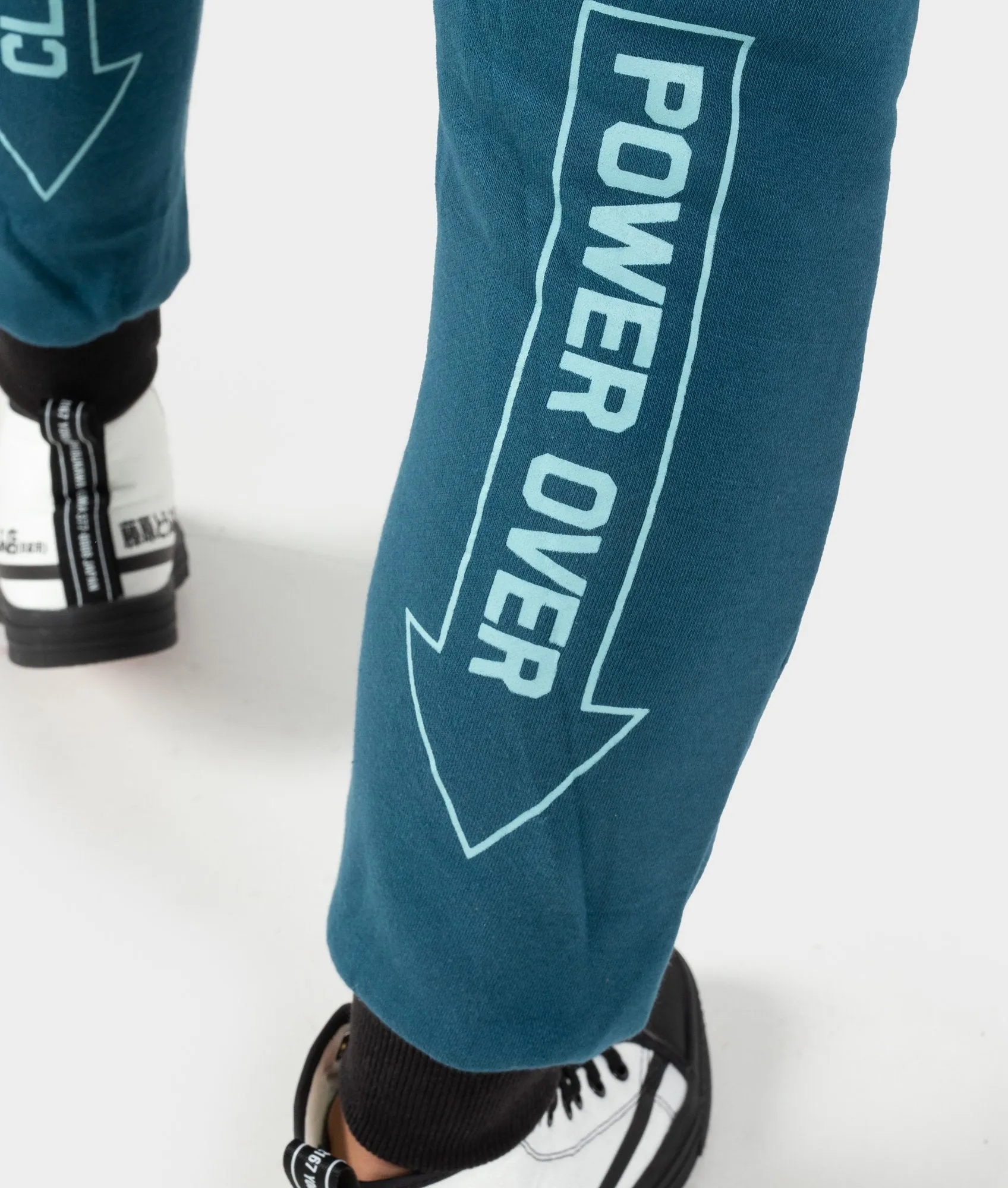 Ladies Power Over Trackies - Teal