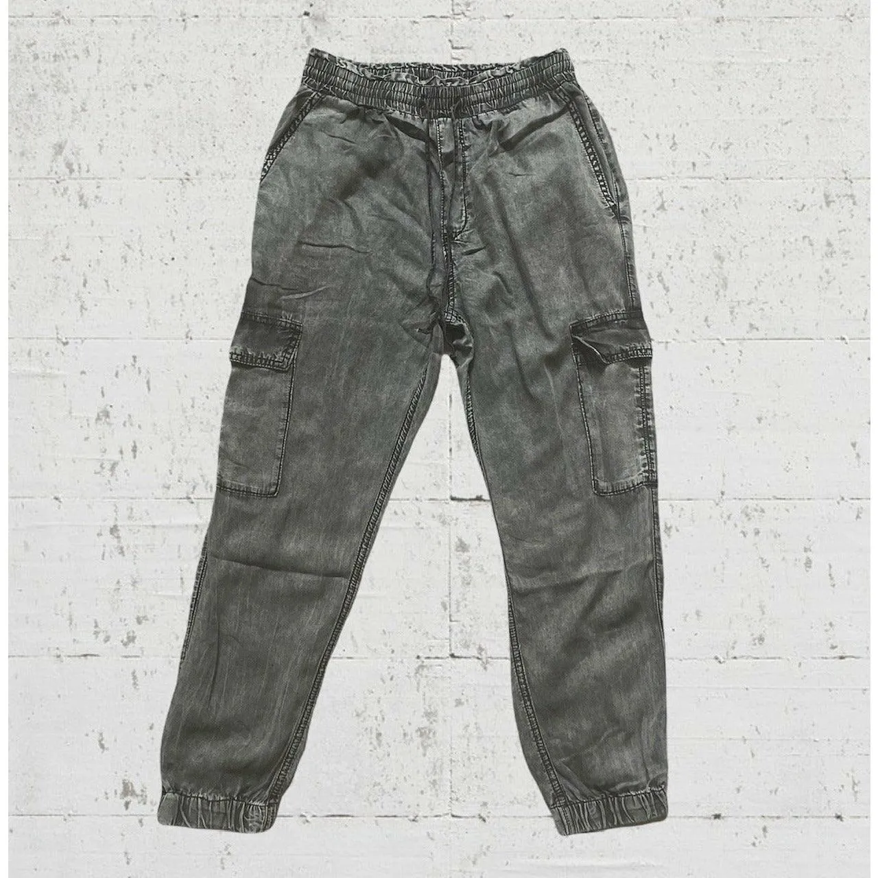 Naya Acid Wash Cargo Joggers