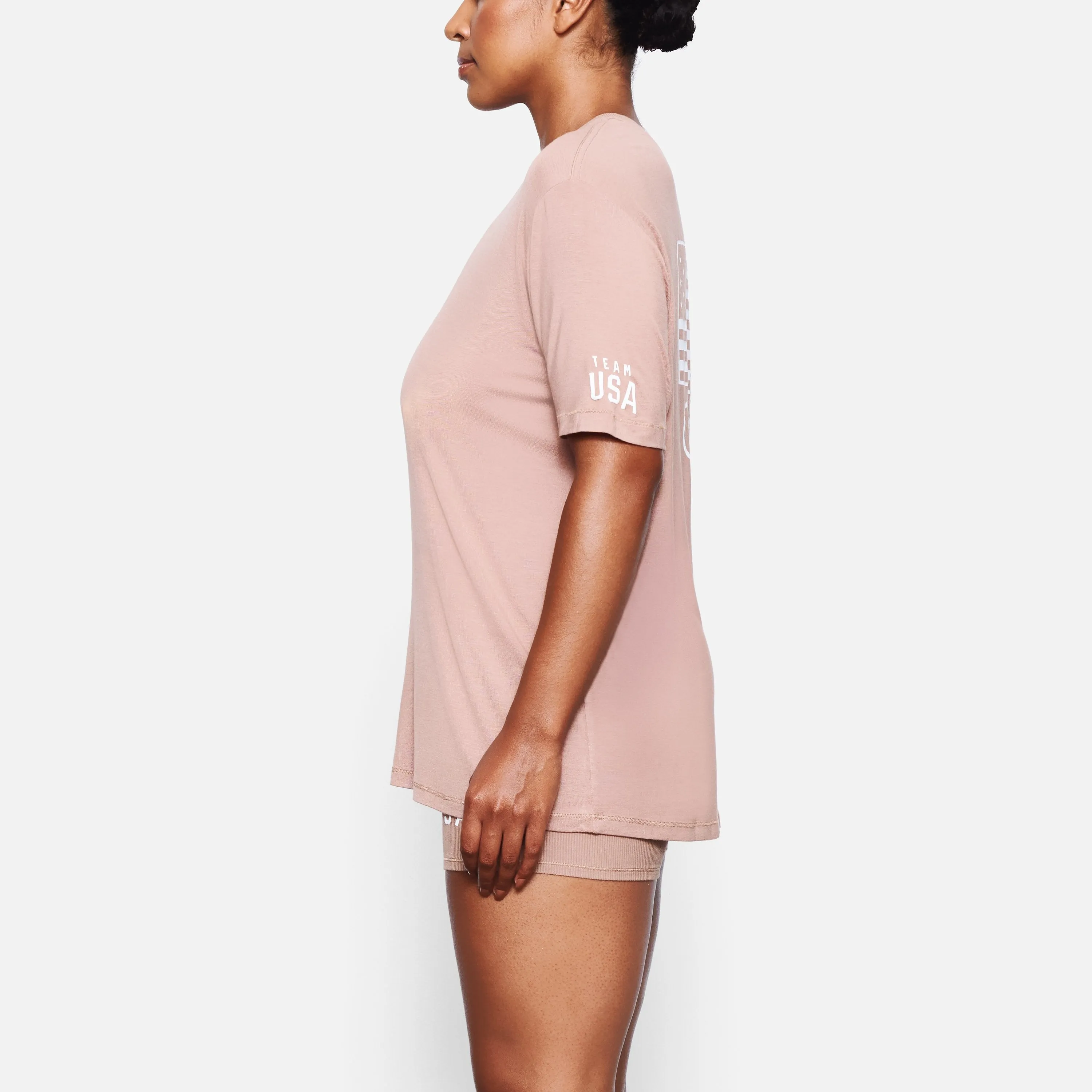 OLYMPIC CAPSULE JERSEY T-SHIRT | SIENNA