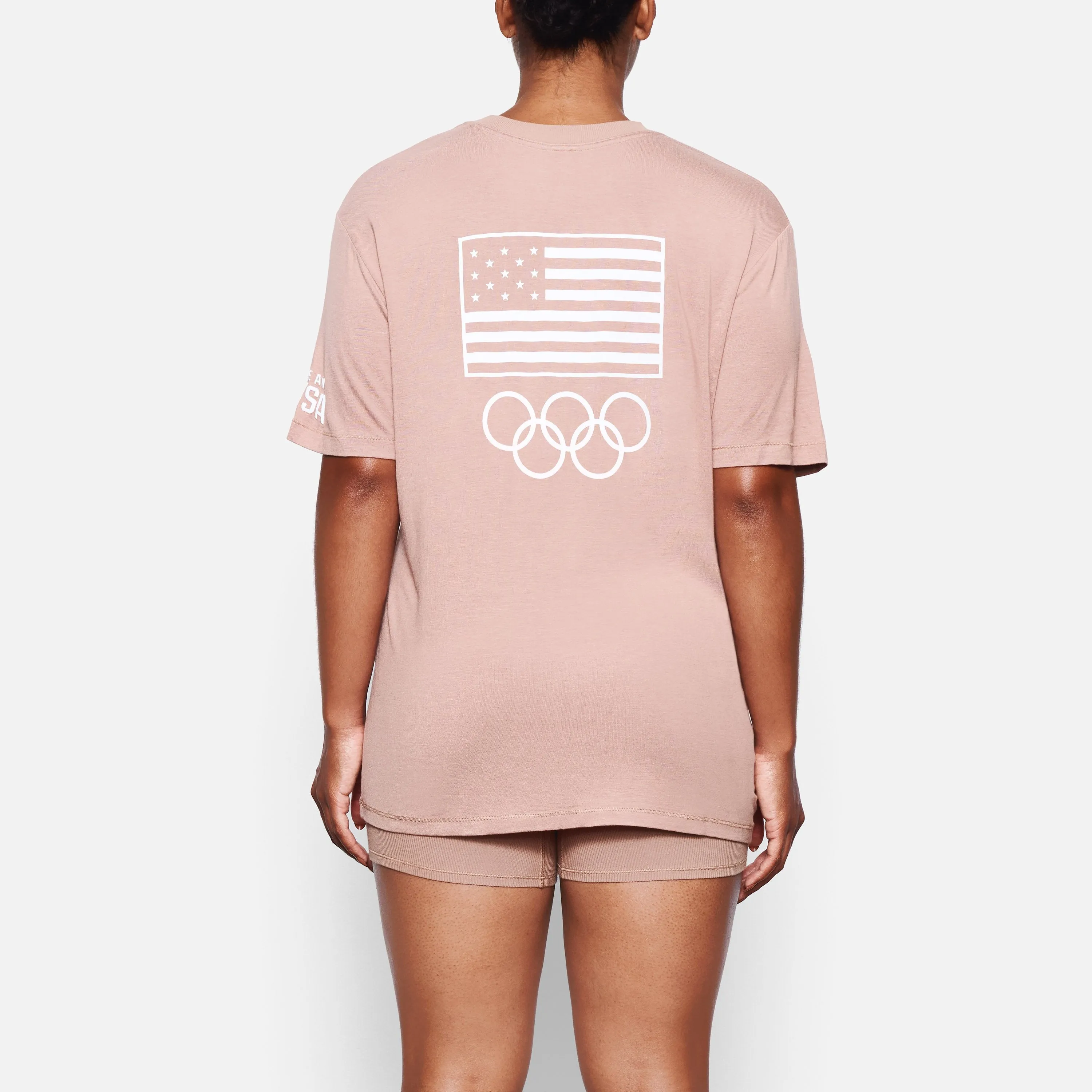 OLYMPIC CAPSULE JERSEY T-SHIRT | SIENNA