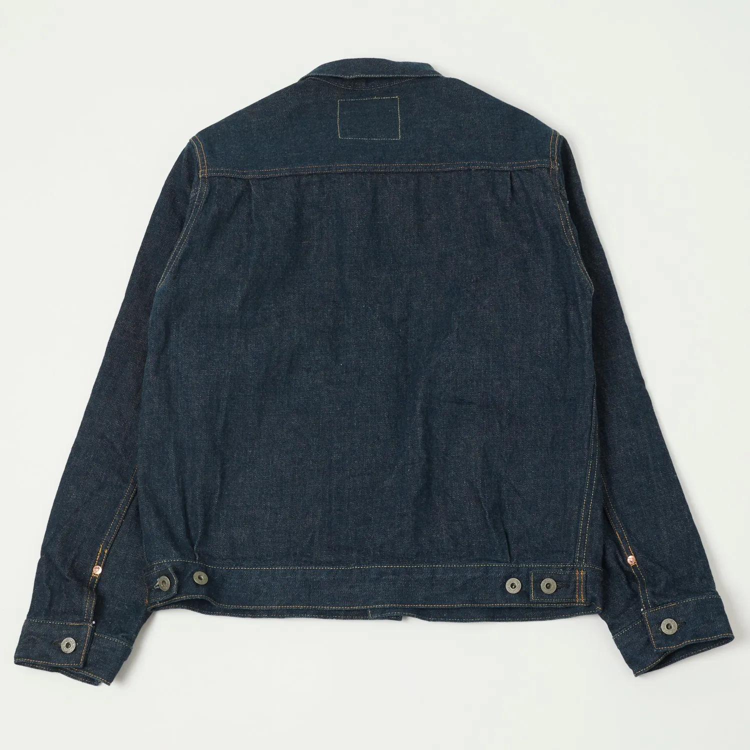 ONI 02517 Ishikawadai 15oz  Type-II Denim Jacket - One Wash