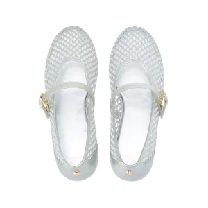 Pascal Flat Mary Janes Silver