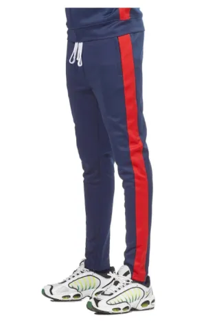 Rebel Minds - Track Pants - Navy / Red