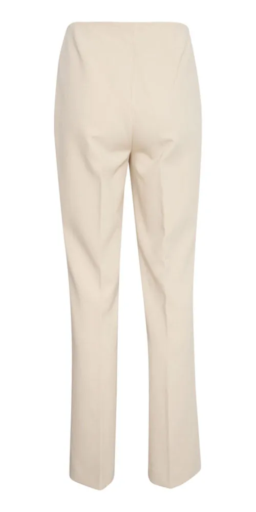 Soaked in Luxury Modern Straight Trousers, birch