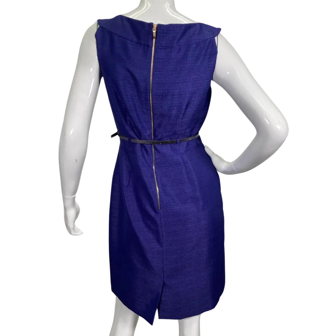 Tahari Elegant Royal Blue Dress