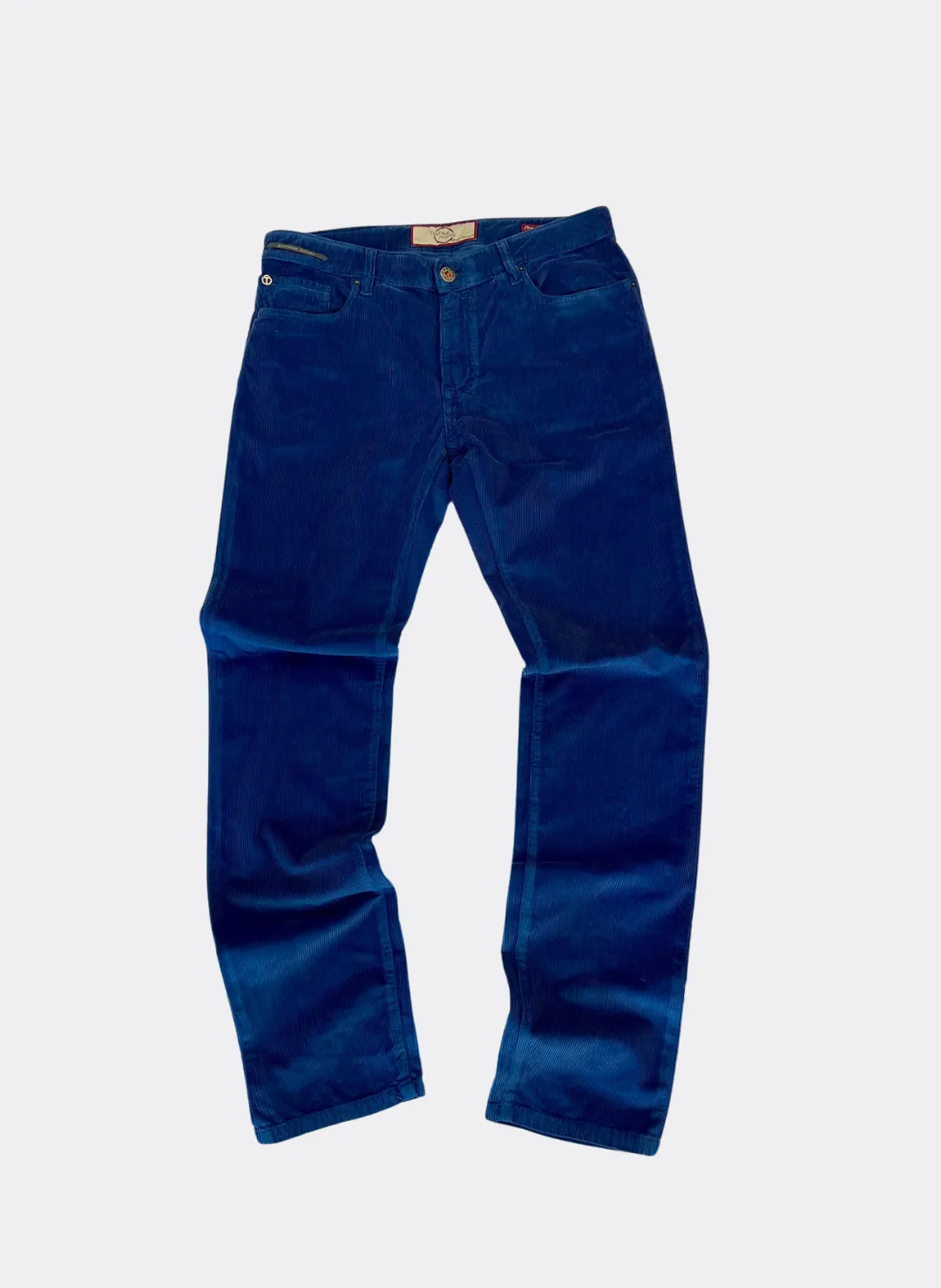 Teleria Zed Cobra Corduroy Pant in Olympic Blue