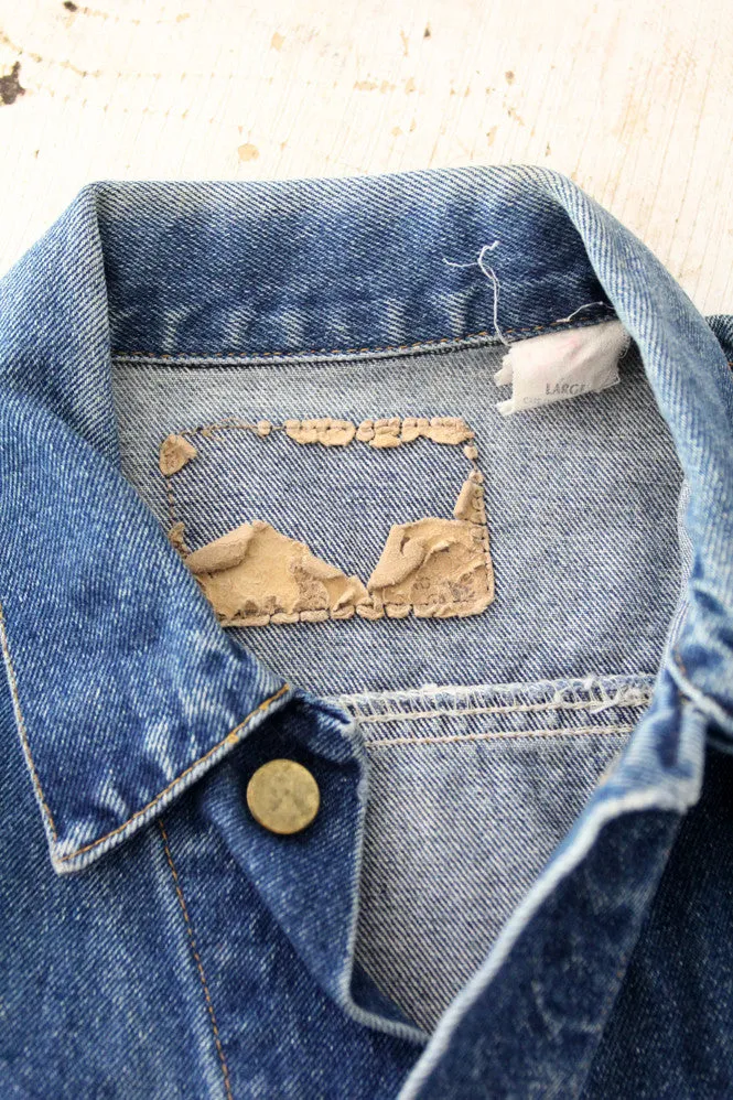 vintage 70s denim jacket