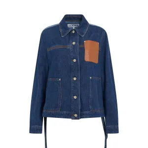 Workwear Jacket in Denim Blue